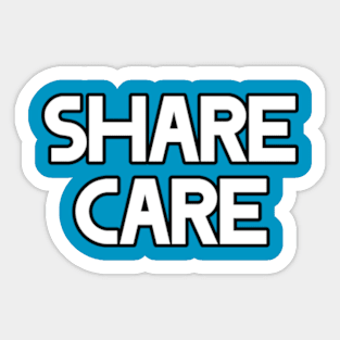 Share & Celebrate, Uniting Hearts in Moments of Joy Sticker